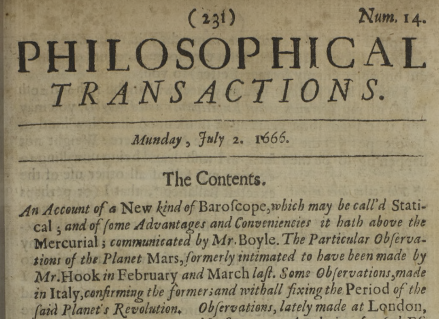 Philosophical transactions